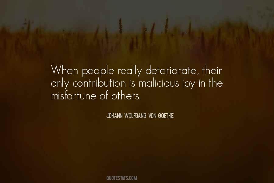 Malicious Joy Quotes #232465