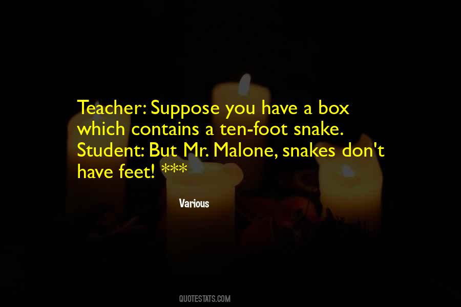 Malone Quotes #1589816