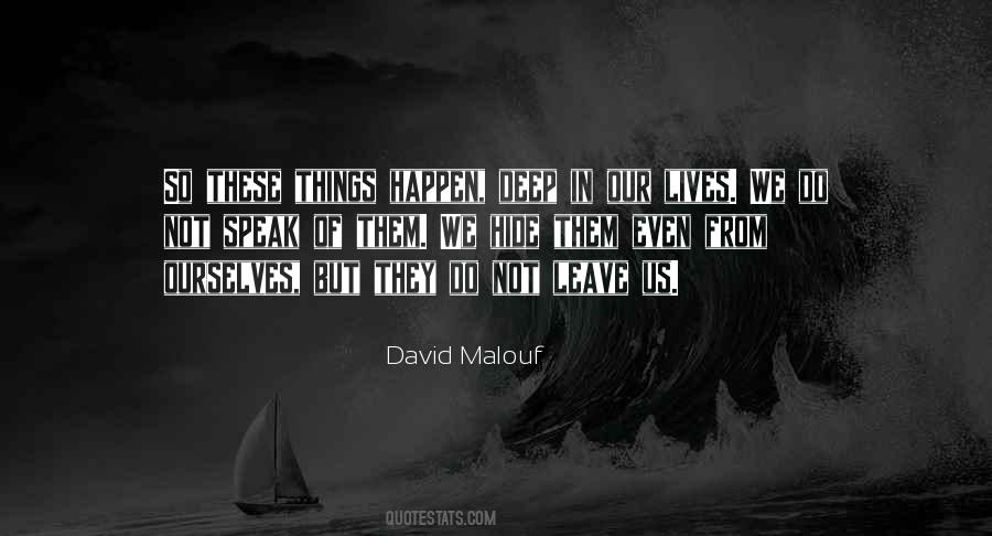 Malouf Quotes #1411022