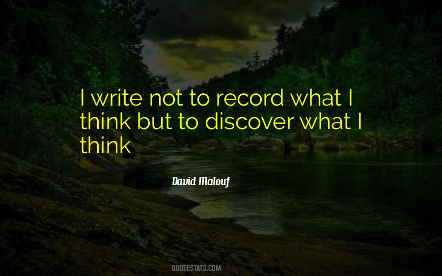 Malouf Quotes #528647