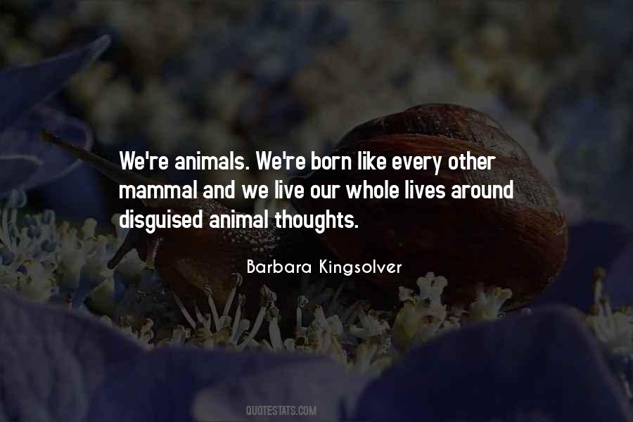 Mammal Quotes #632985