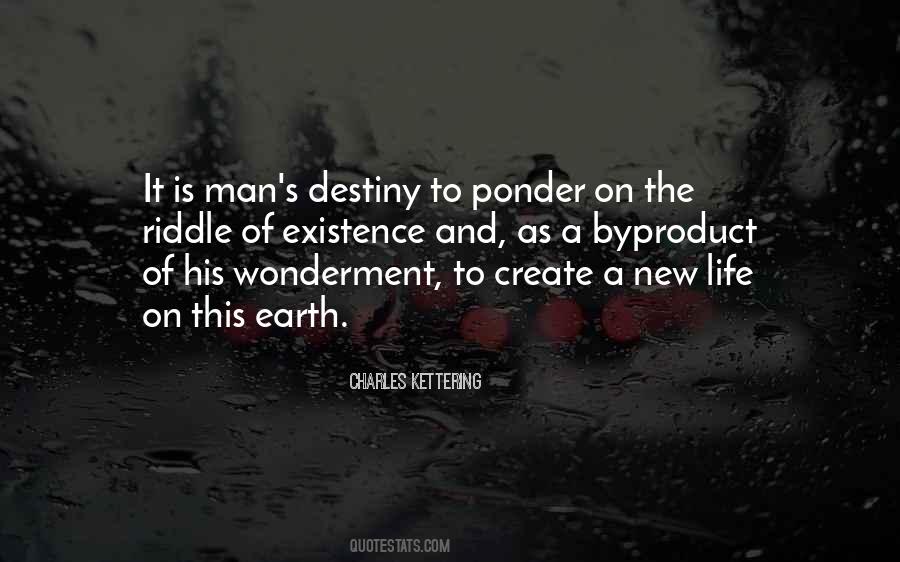 Man And Earth Quotes #95695