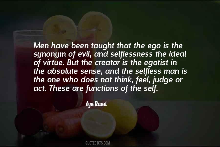 Man And Ego Quotes #377790