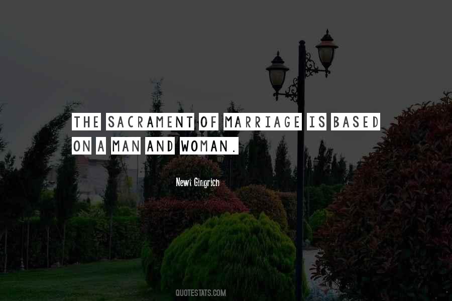 Man And Woman Marriage Quotes #313179
