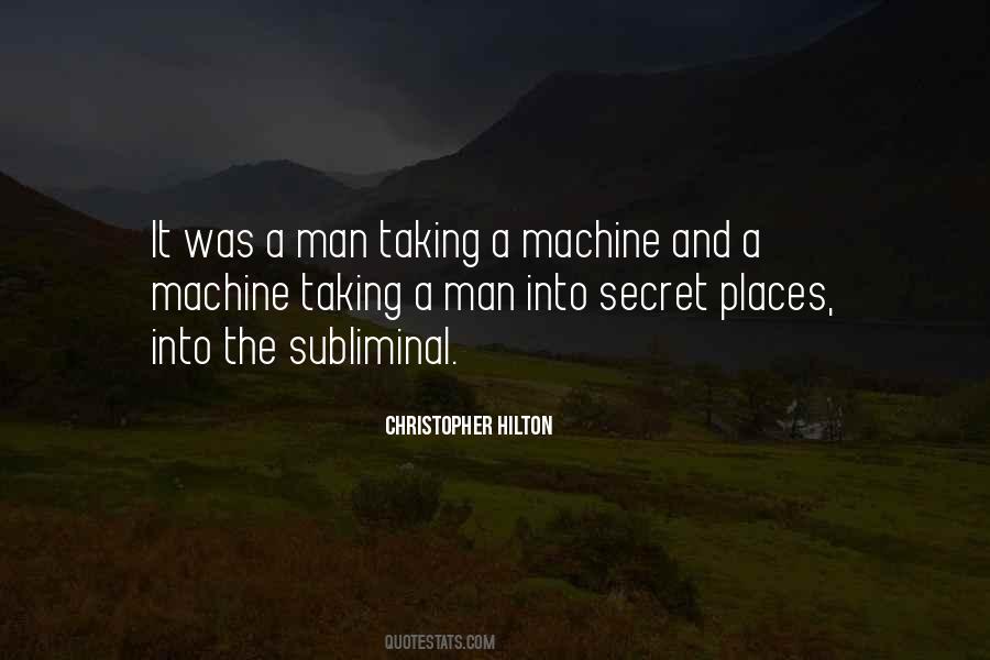 Man As A Machine Quotes #211507