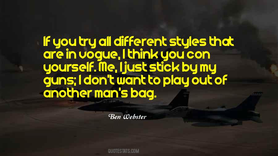 Man Bag Quotes #1402468