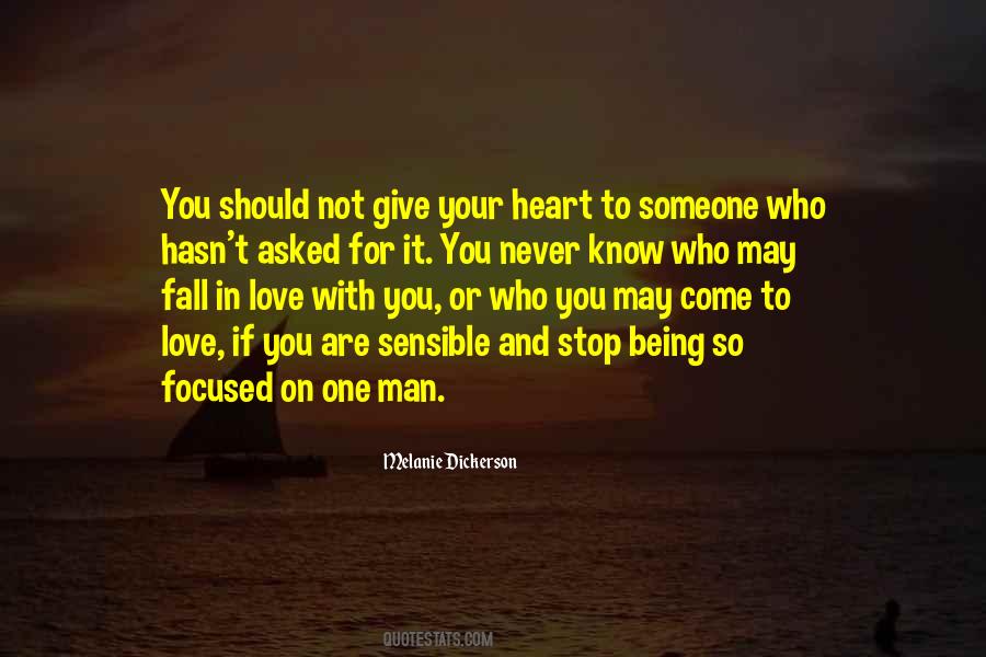 Man Being In Love Quotes #1539385