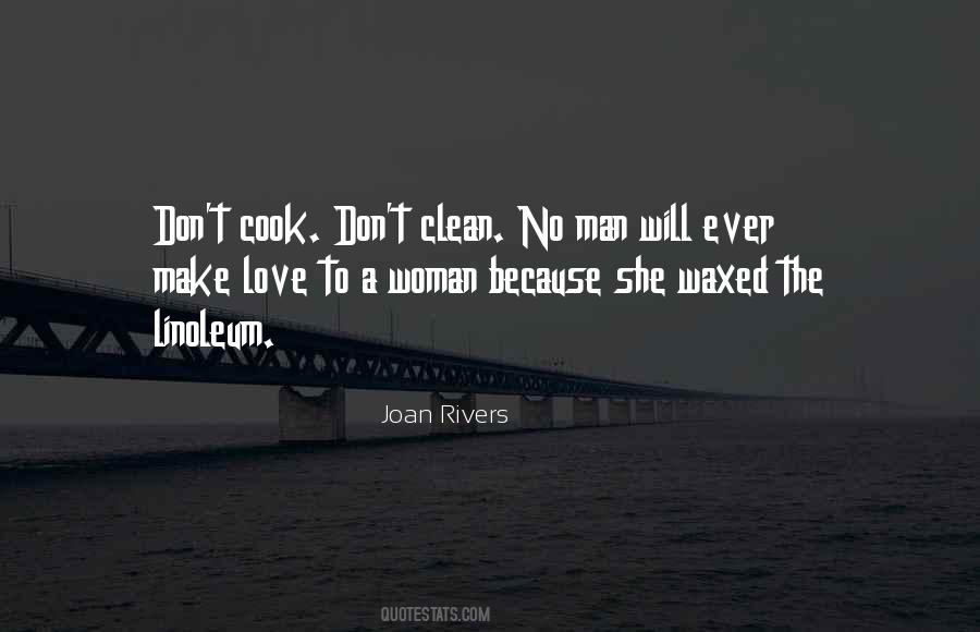 Man Can Cook Quotes #472133