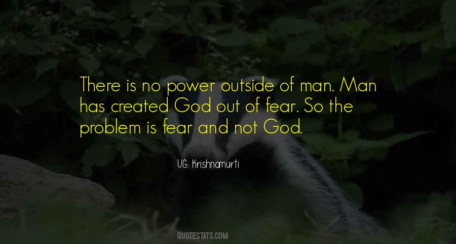 Man Created God Quotes #1000167