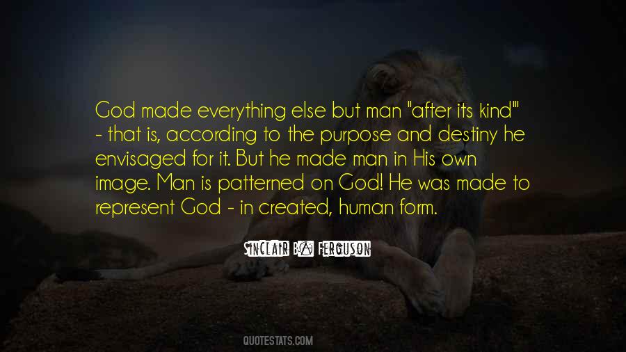 Man Created God Quotes #1101653