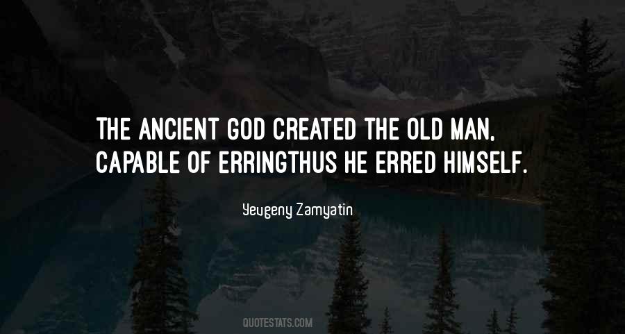 Man Created God Quotes #1144060