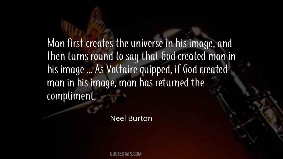 Man Created God Quotes #613590