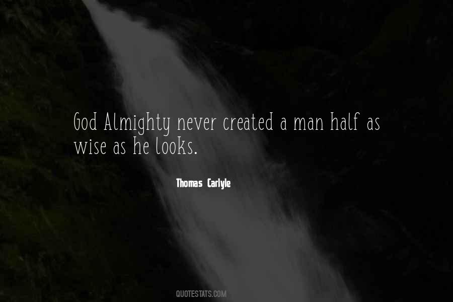 Man Created God Quotes #812892
