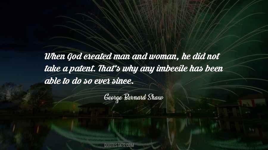 Man Created God Quotes #938832