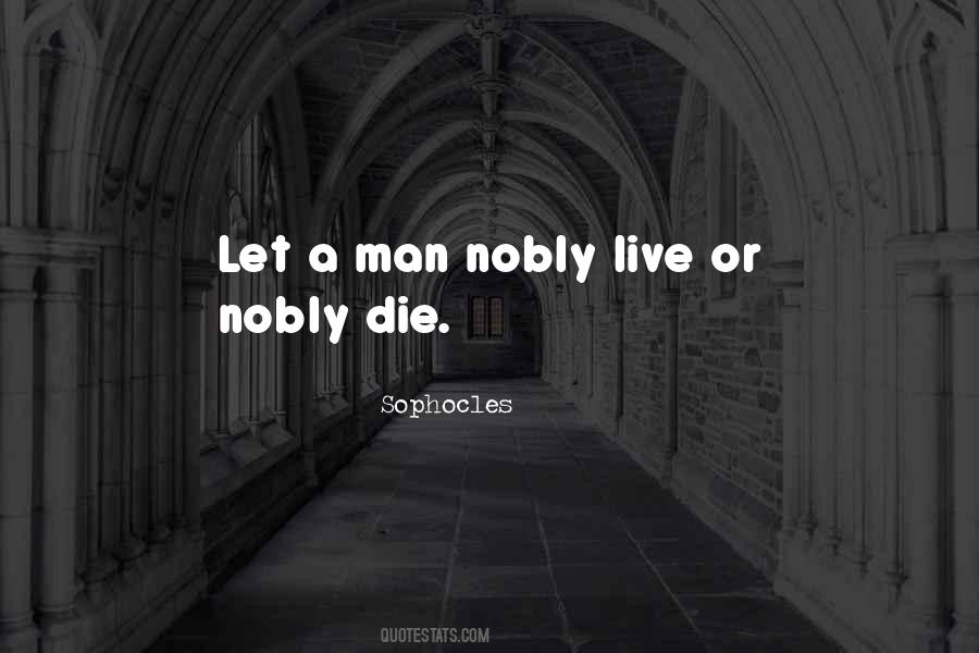 Man Dies Quotes #230102