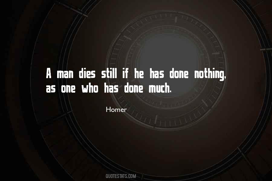 Man Dies Quotes #245916