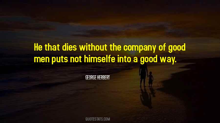 Man Dies Quotes #317209