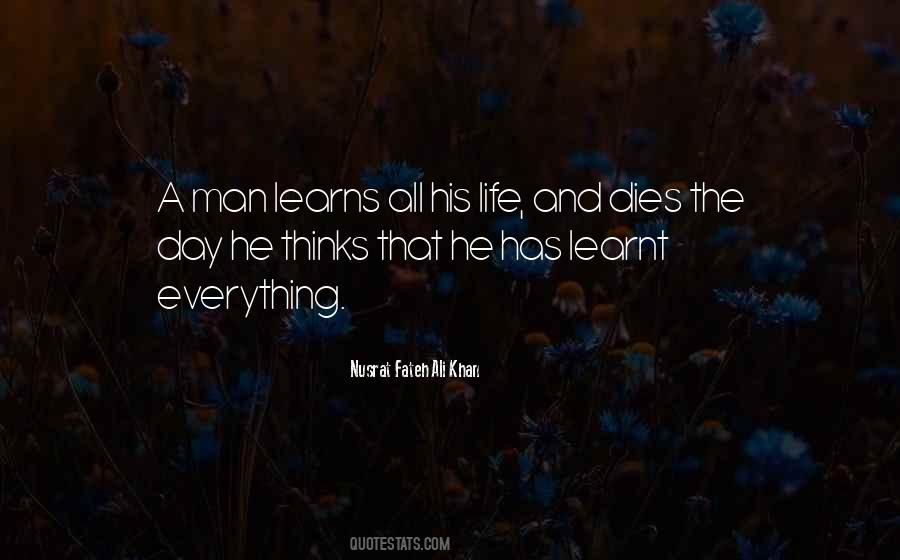 Man Dies Quotes #317490