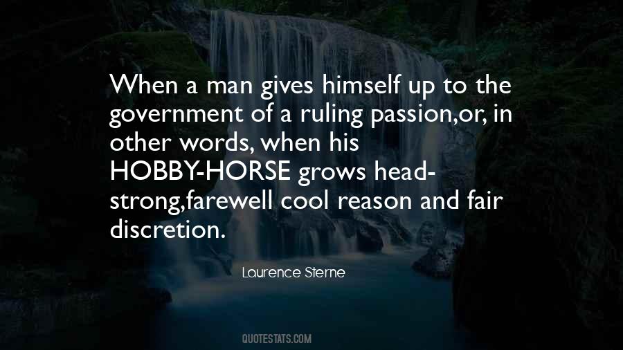 Man Horse Quotes #155451