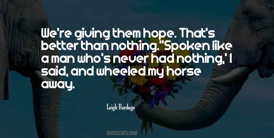 Man Horse Quotes #343451