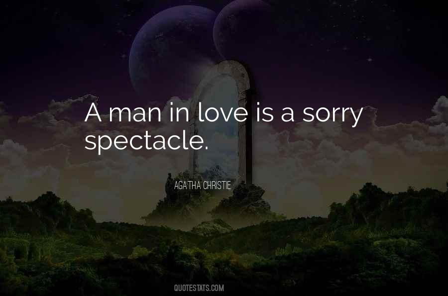 Man In Love Quotes #1677127