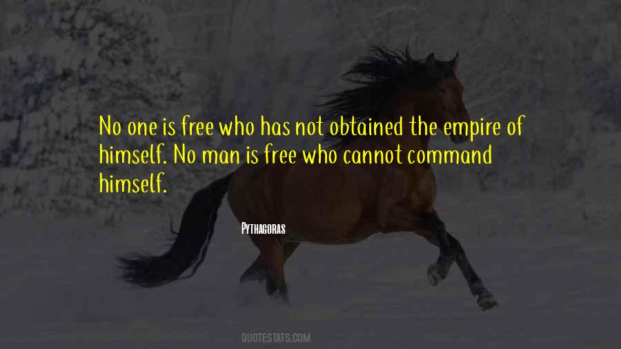 Man Is Free Quotes #499793