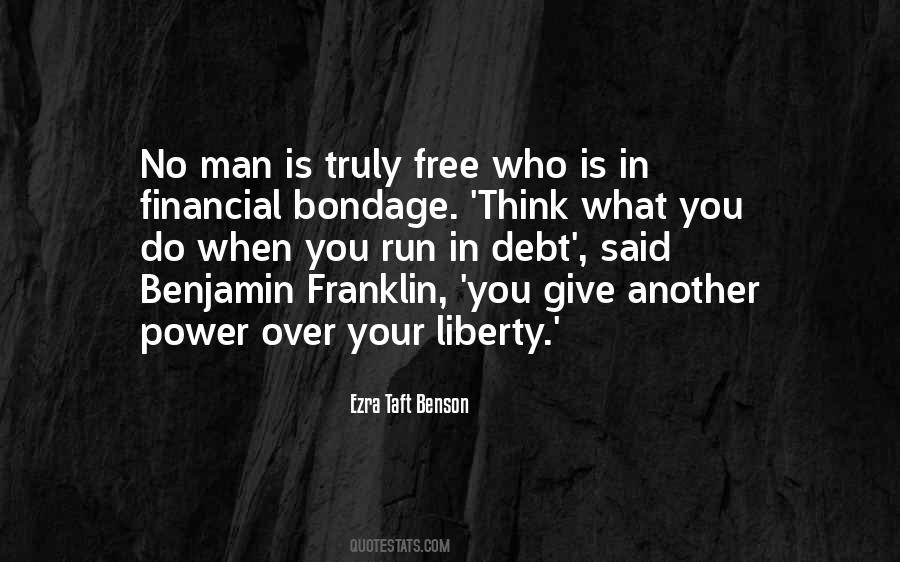 Man Is Free Quotes #64968