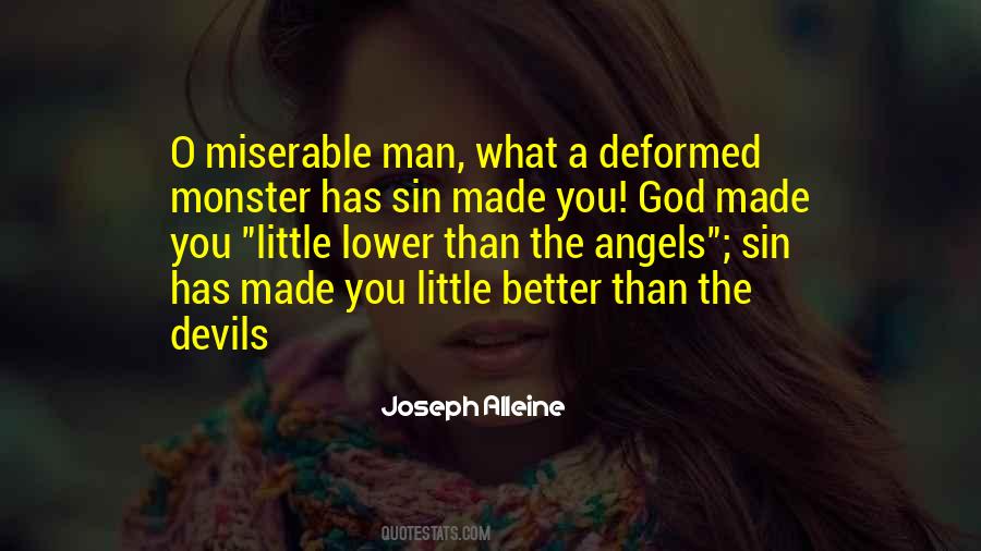 Man Made God Quotes #104350