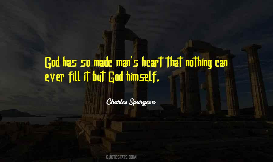 Man Made God Quotes #423738