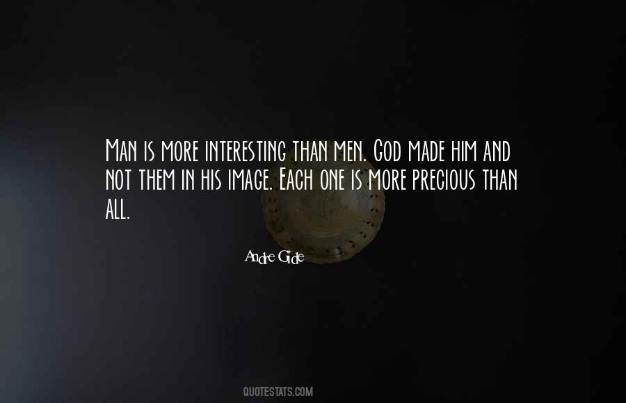 Man Made God Quotes #621937