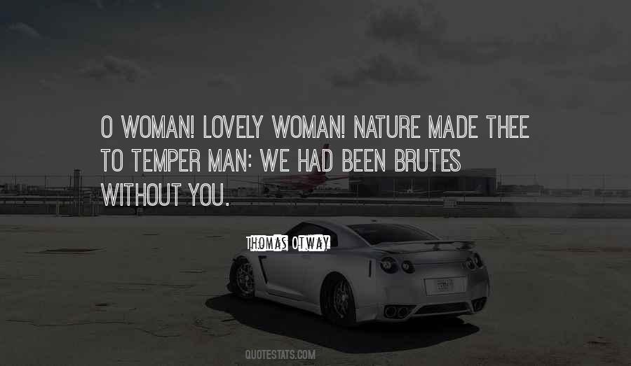 Man Made Nature Quotes #111062