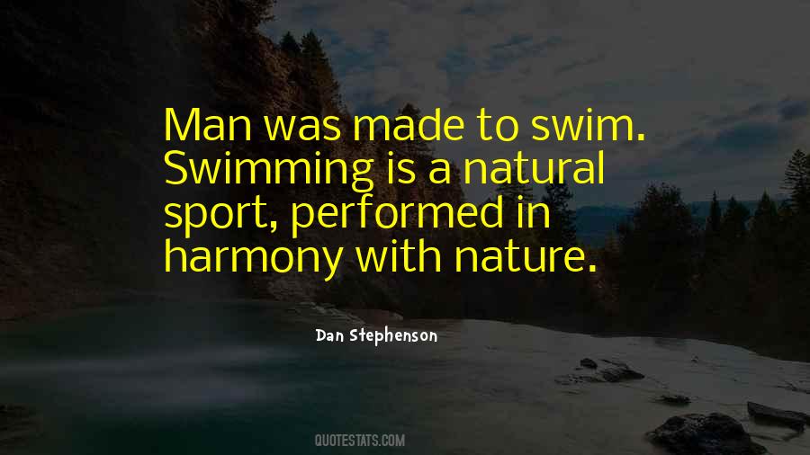 Man Made Nature Quotes #1351537