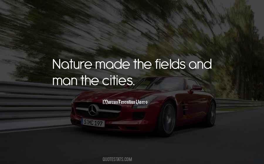 Man Made Nature Quotes #217428