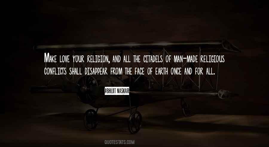 Man Made Religion Quotes #606215