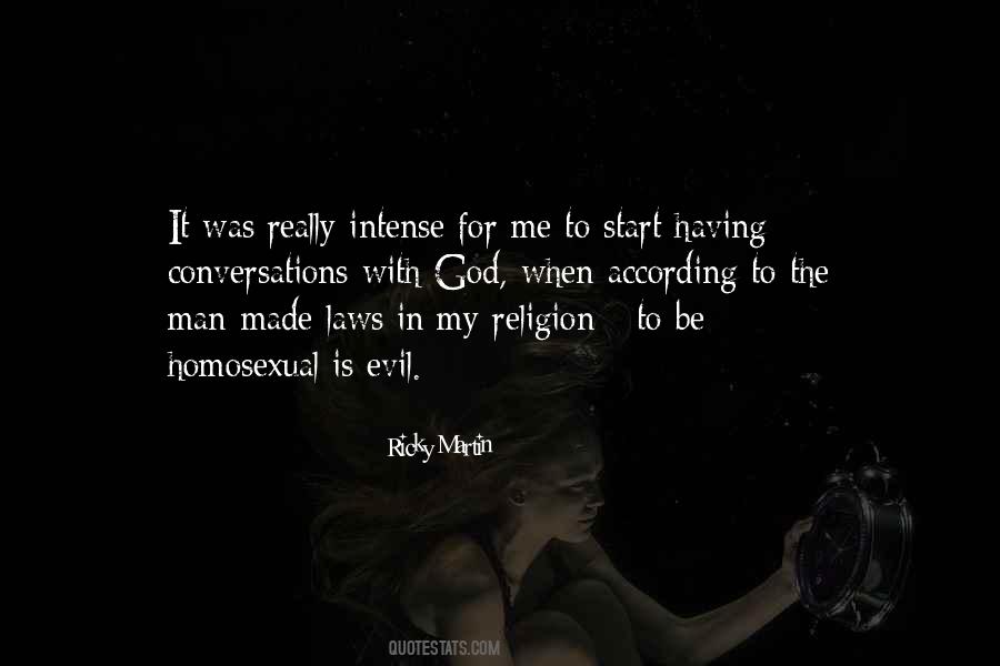 Man Made Religion Quotes #812891