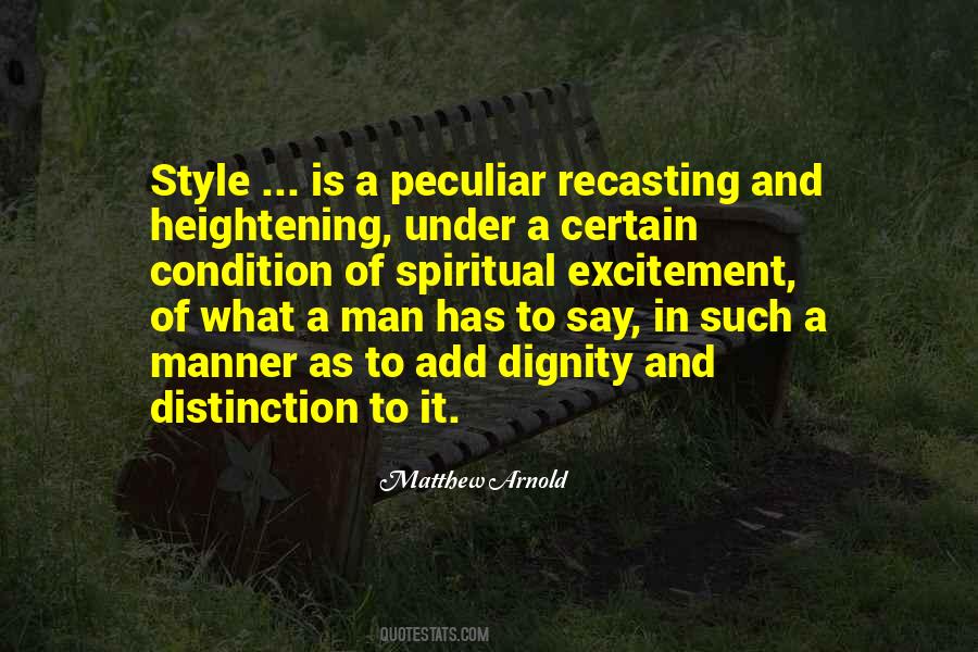 Man Of Distinction Quotes #975129
