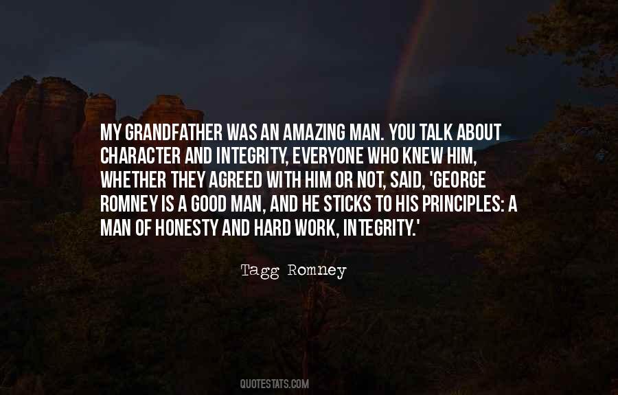 Man Of Good Character Quotes #1860709