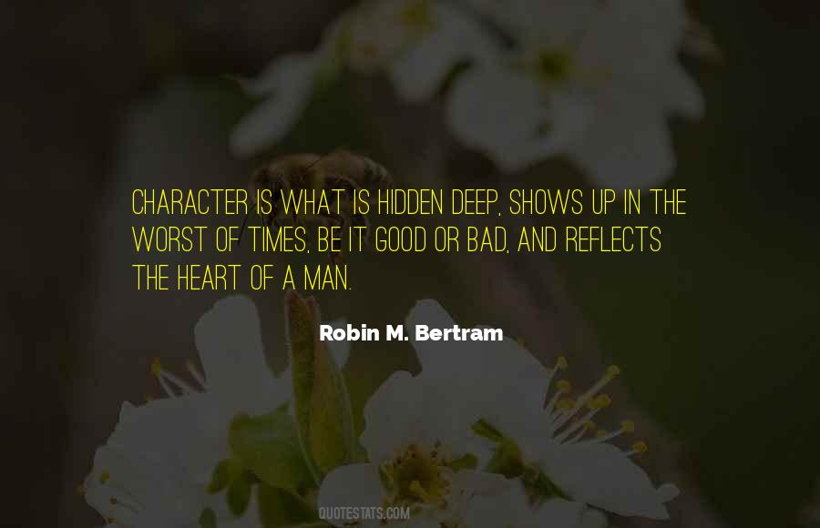 Man Of Good Character Quotes #901530