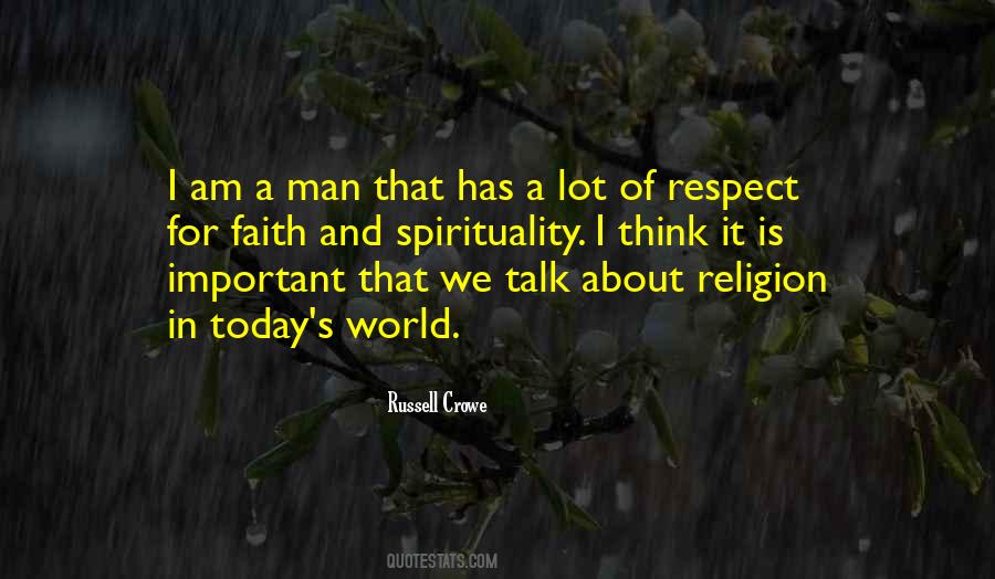 Man Of Respect Quotes #103906