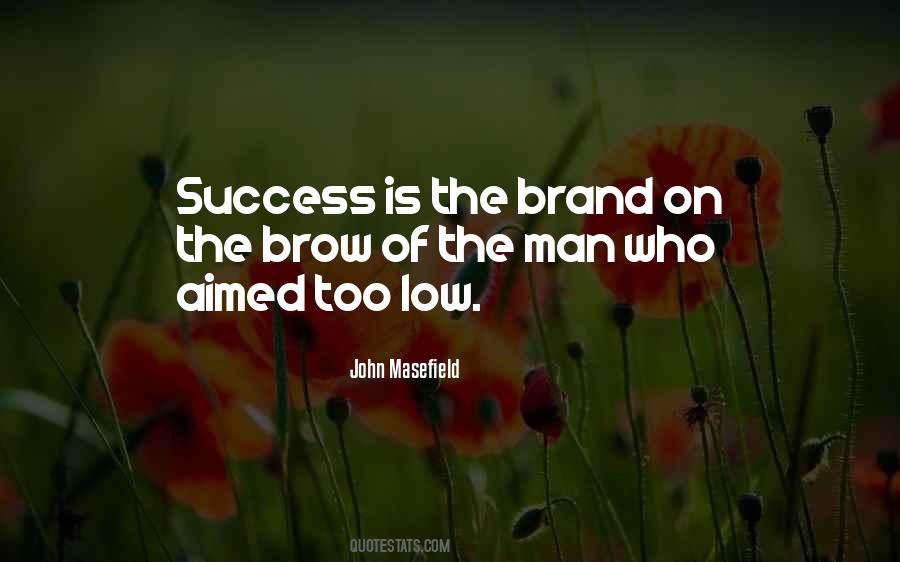 Man Of Success Quotes #135536