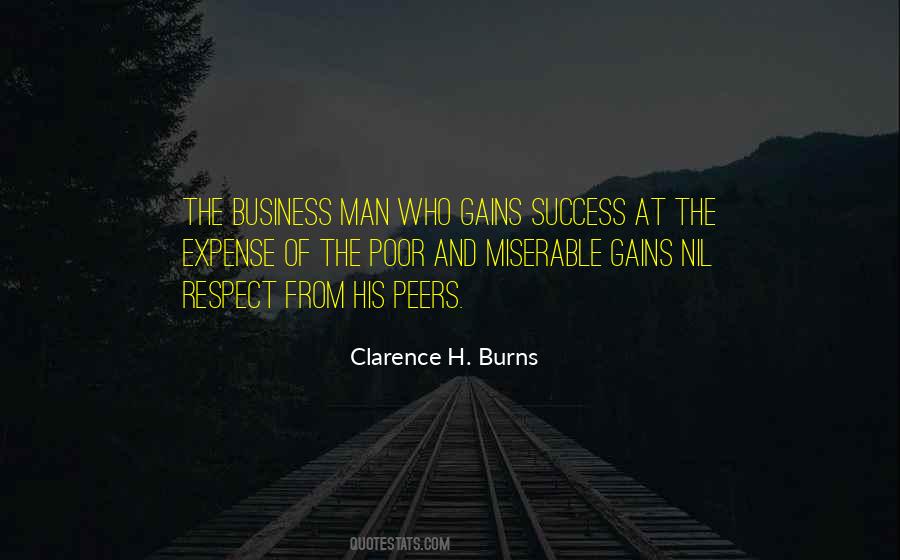 Man Of Success Quotes #13629