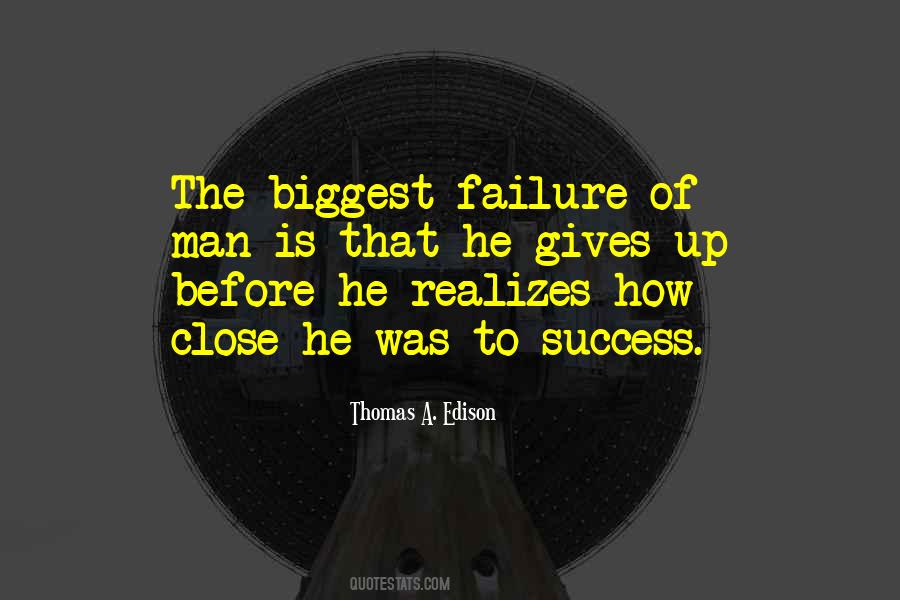 Man Of Success Quotes #143303