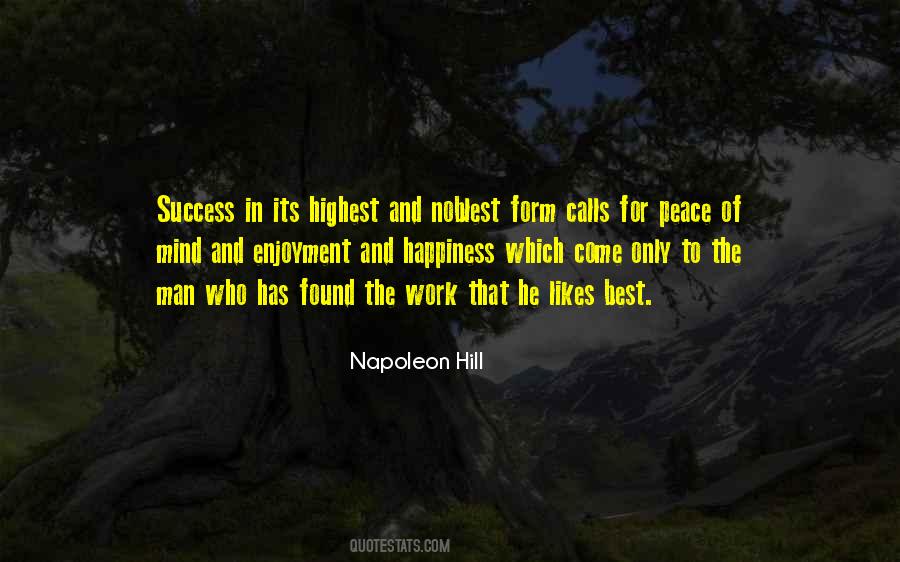 Man Of Success Quotes #23115
