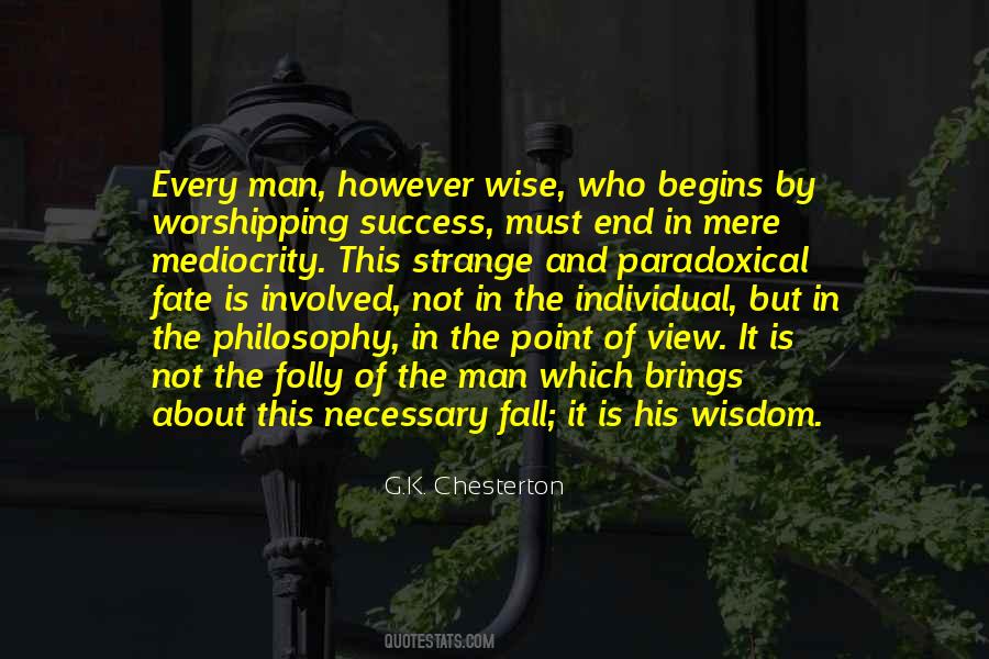 Man Of Success Quotes #307049