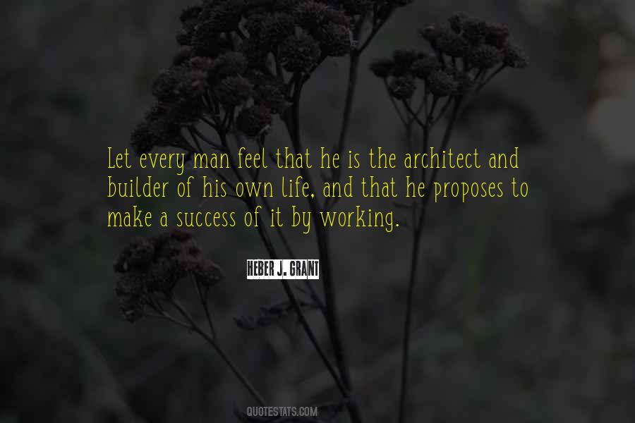 Man Of Success Quotes #352773