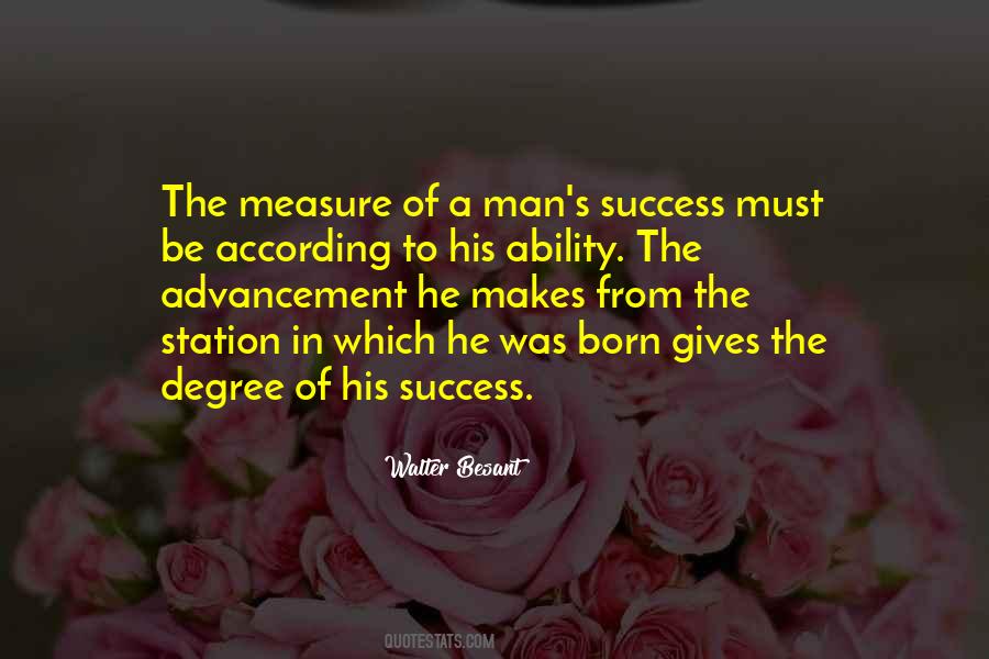 Man Of Success Quotes #523421