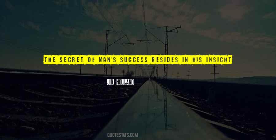 Man Of Success Quotes #527977