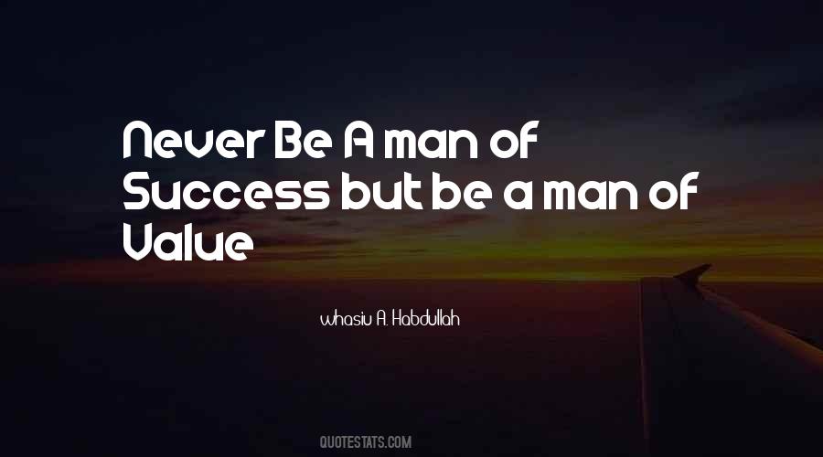 Man Of Success Quotes #675568