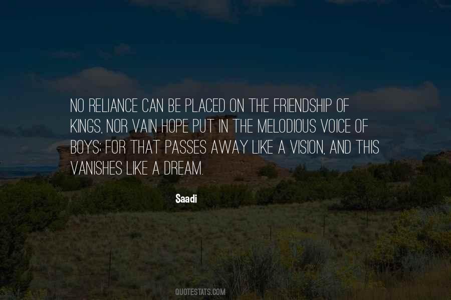 Man Of Vision Quotes #28068