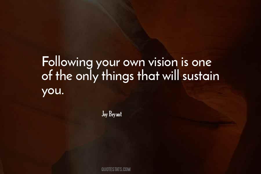Man Of Vision Quotes #5042